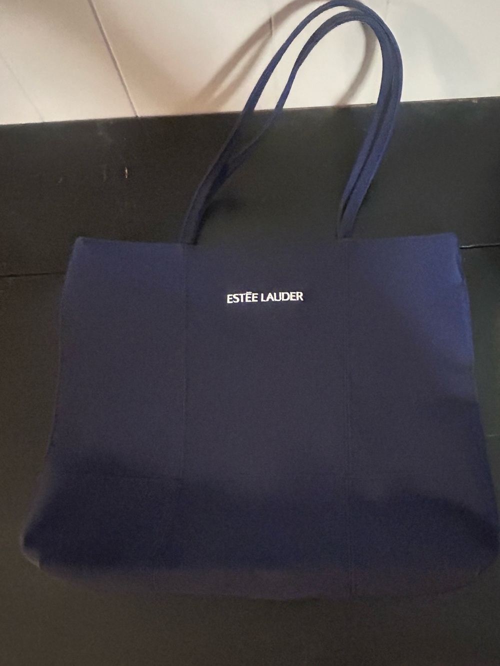 Estée Lauder Navy Tote Bag